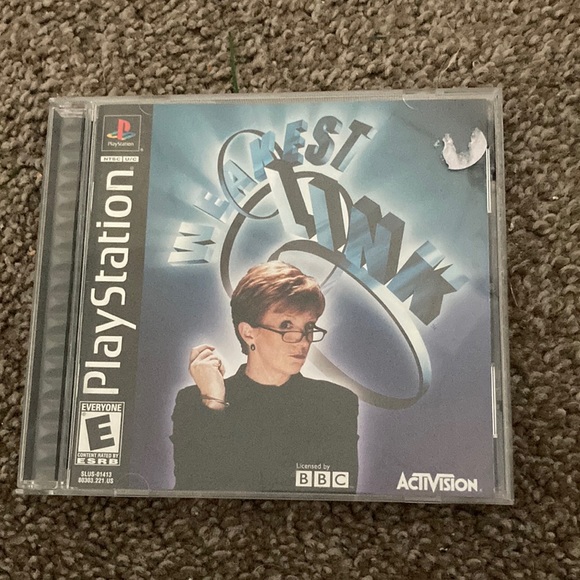 Original PlayStation weakest link game, complete with original case - Picture 1 of 2